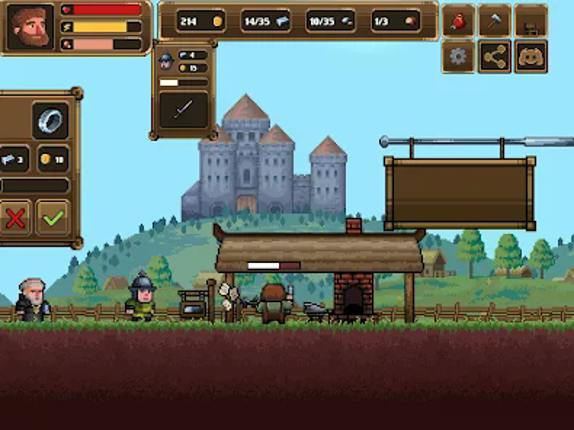 Hammer & Steel: idle business screenshot