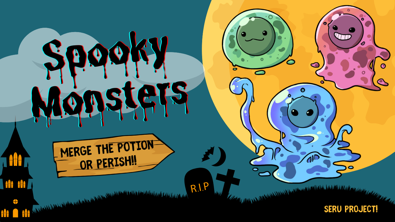 Games like Halloween Merge - Game Template