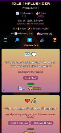 Idle Influencer Image