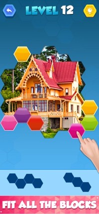 Jigsaw Hexa Puzzle Art screenshot