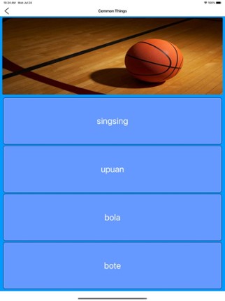 Learn Tagalog - Flashcards screenshot