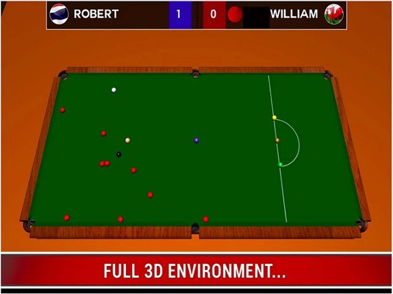 Lets Play Snooker 3D Free Image