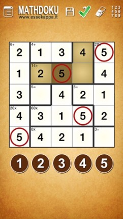 Mathdoku + Calcudoku Image