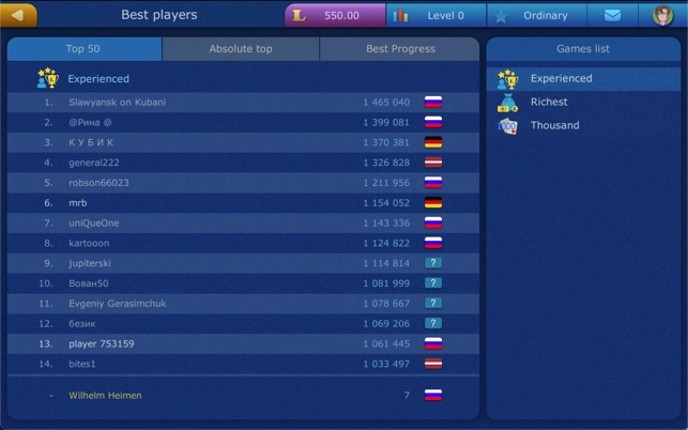 Online Thousand LiveGames screenshot