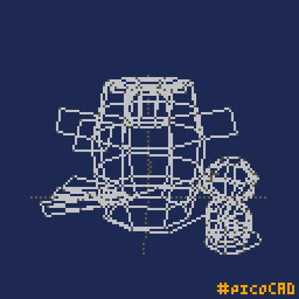 [picoCAD] Pop-it Pirate screenshot