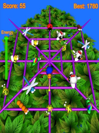 Spider Attack arcade game Image