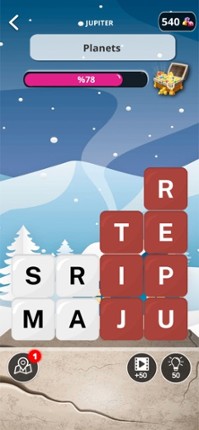 WordMap - Word Search Game screenshot