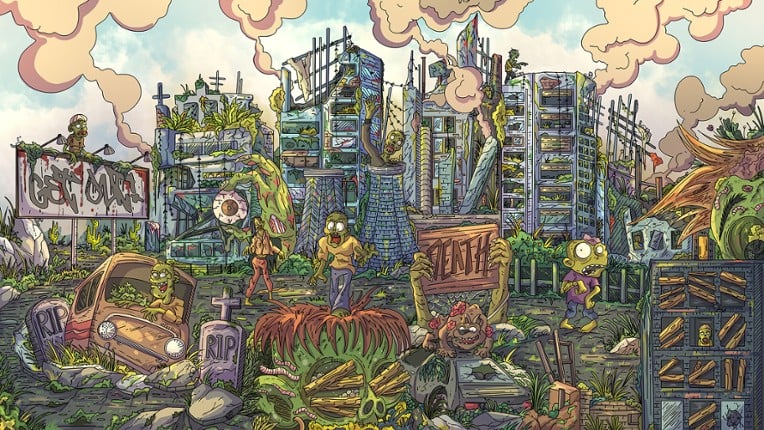 100 Zombie Cats screenshot