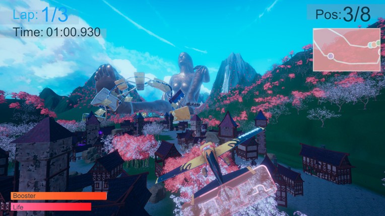 Blue swift wind screenshot