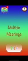 Brainy Skills Multiple Meaning Image