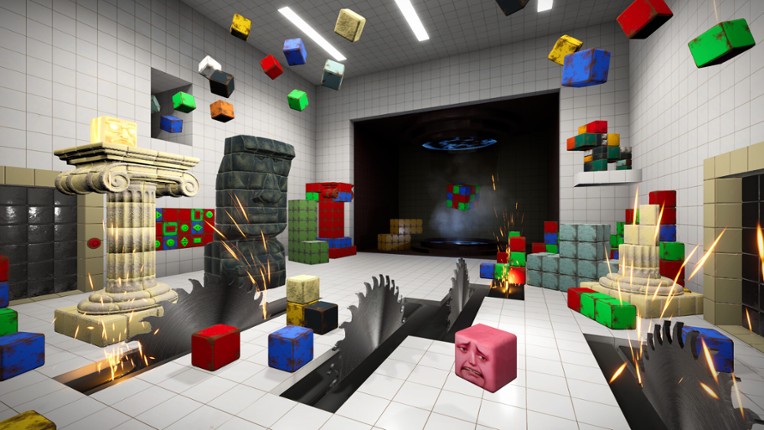 Cube Grinder Factory screenshot
