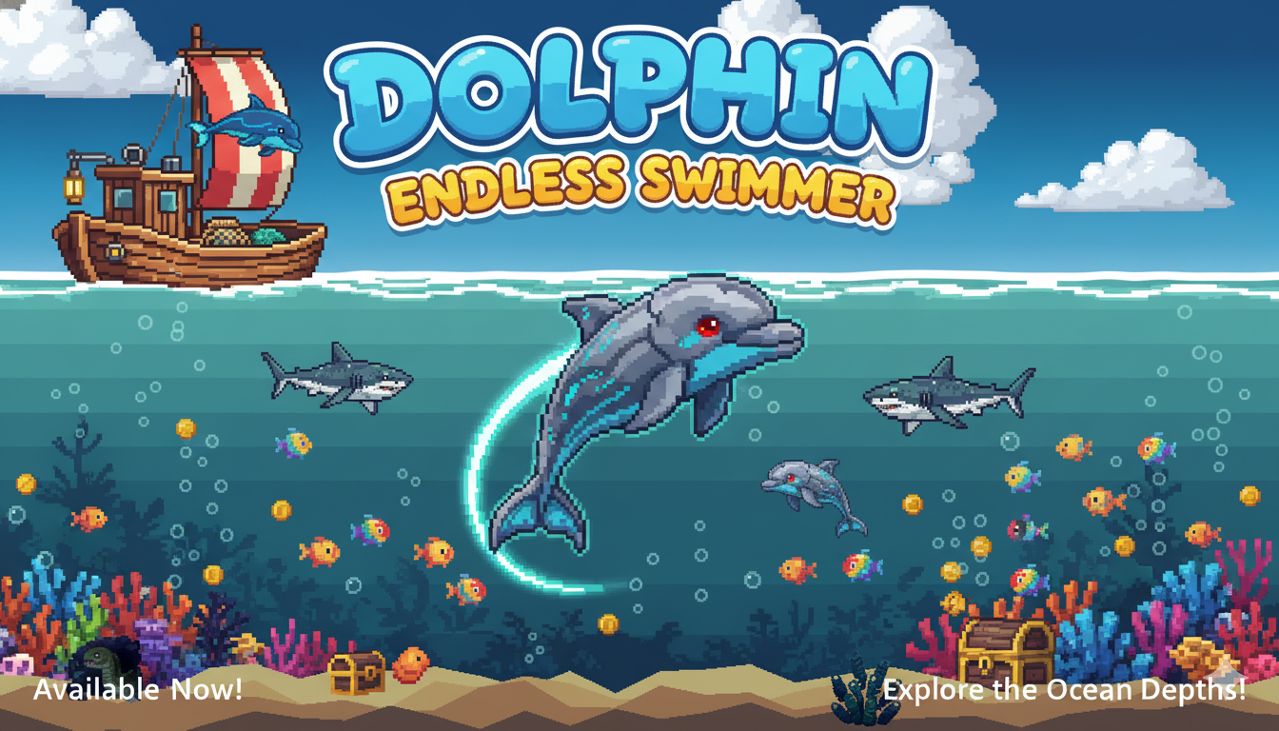 Games like Dolphin Endless Swimmer