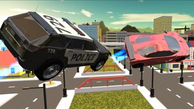 Flying Police Car Simulator 2016 Image