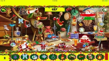 Free Hidden Objects:Christmas Night Hidden Object Image