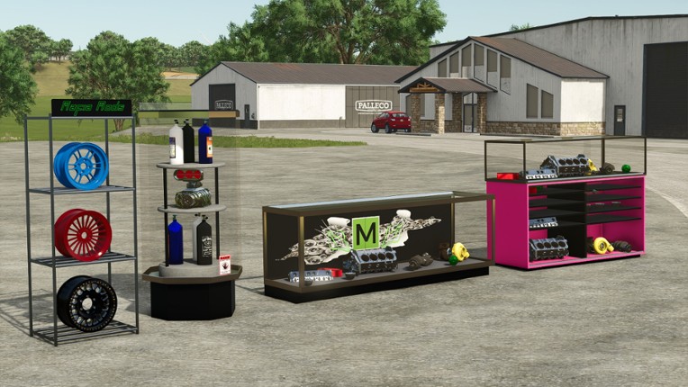 FS25 - Parts Display Cases Image