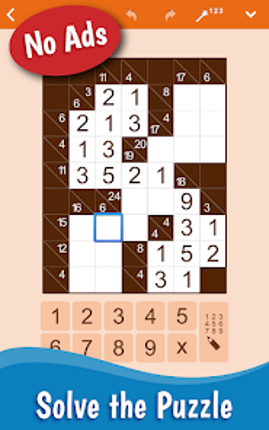 Kakuro: Number Crossword screenshot
