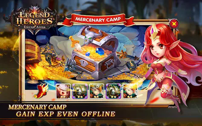 Legend of Heroes:Eternal Arena screenshot