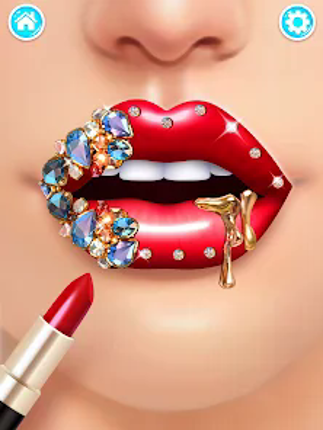 Lip Art Salon: DIY Makeup Game Image