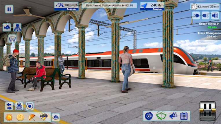 Railway Game Train Simulator screenshot