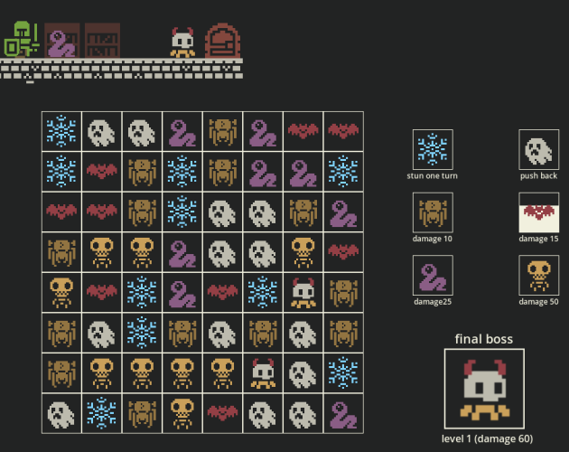 Games like GMTK23 - defeat the hero