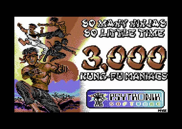 Kung Fu Maniacs Trilogy (C64) Image