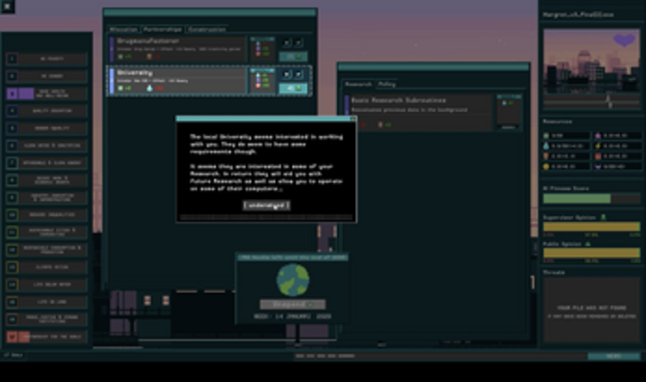 SUSTAIN screenshot