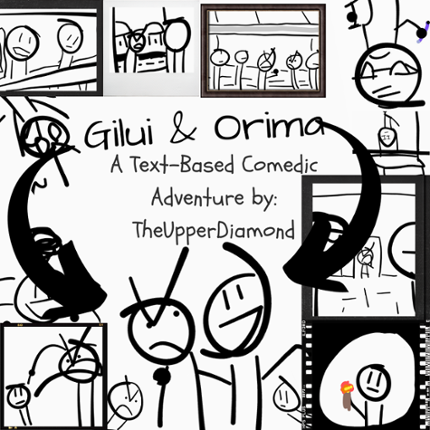 Gilui & Orima: A Text-Based Comedic Adventure Game Cover