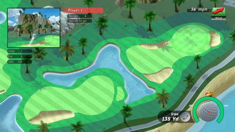Golf Up Tropical screenshot