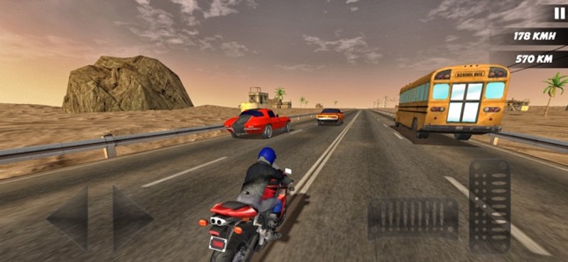 Highway Bike Rider 2018 screenshot