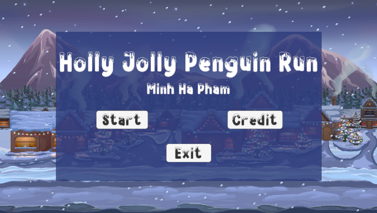 Holly Jolly Penguin Run Image