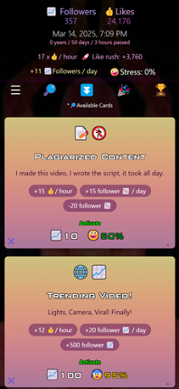 Idle Influencer screenshot