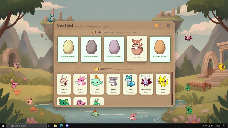 Neofold screenshot