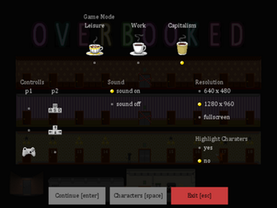 Overbooked screenshot