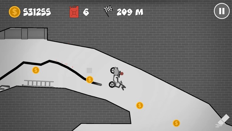 Stickman Racer Road Draw 2 screenshot