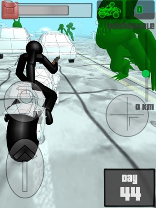 Stickman Zombie: Bike Racing screenshot