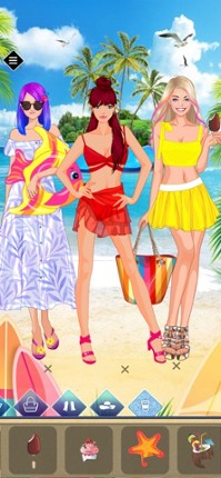 Summer Dress Up game screenshot