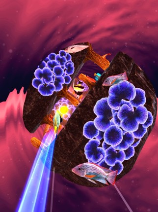 Blue Swirl: Endless Swimming screenshot