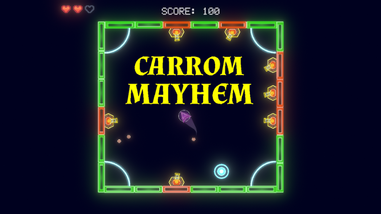 Carrom Mayhem Game Cover