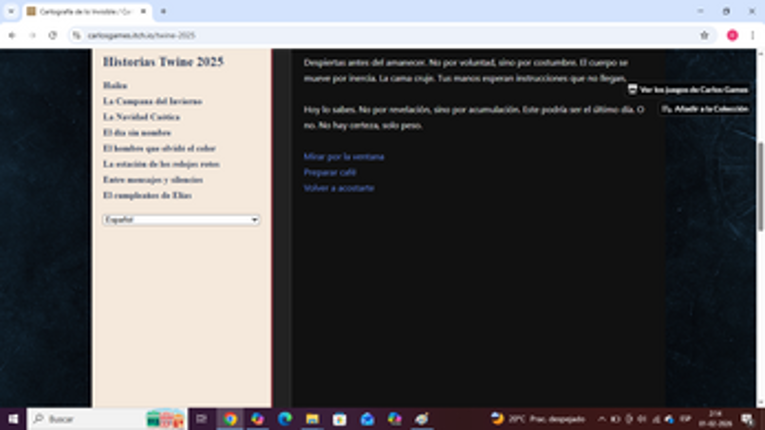 Cartografía de lo Invisible / Cartography of the Invisible Image