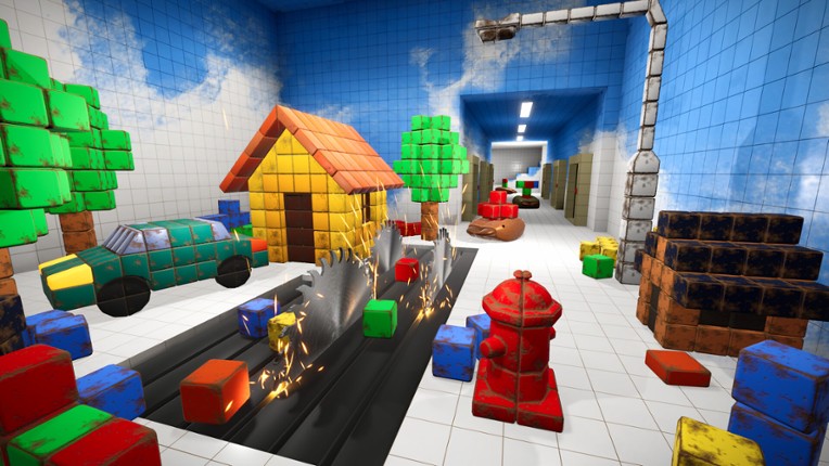 Cube Grinder Factory screenshot