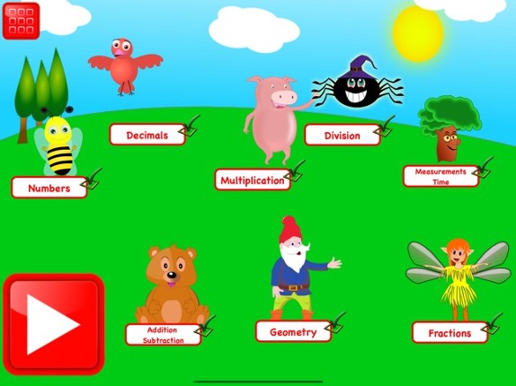 Fifth Grade Math Learning LITE screenshot