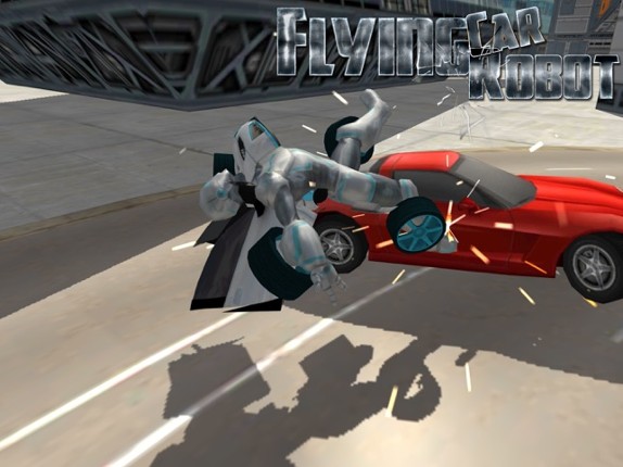 Flying Car Robot Flight Drive Simulator Game 2017 Image