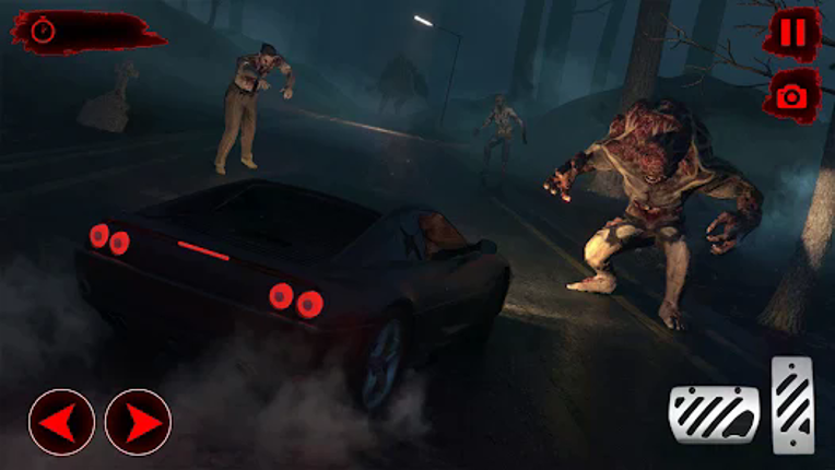 Scary Car Driving Survival screenshot