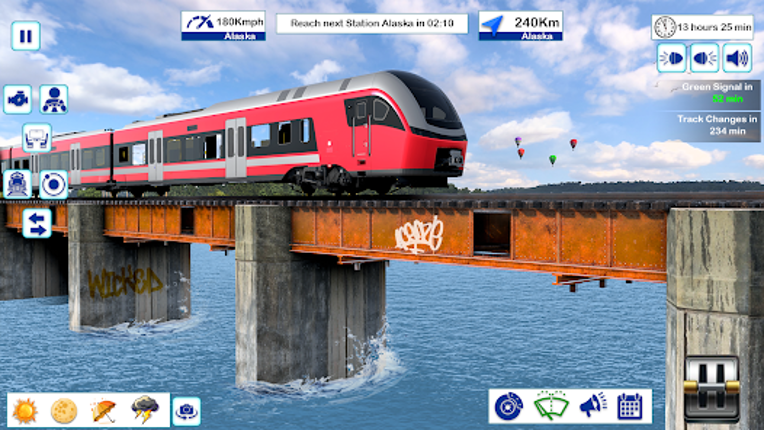 Railway Game Train Simulator screenshot