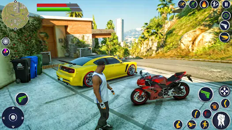 Open World Gangster Car Game screenshot