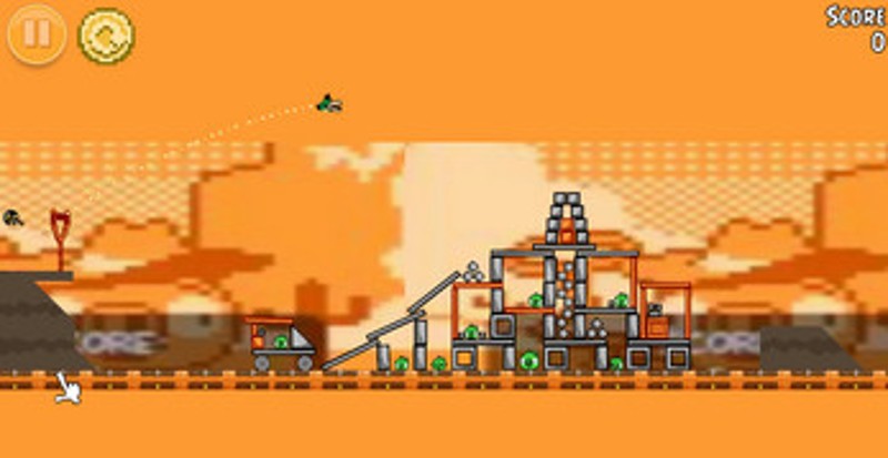 Angry Birds Famicom screenshot