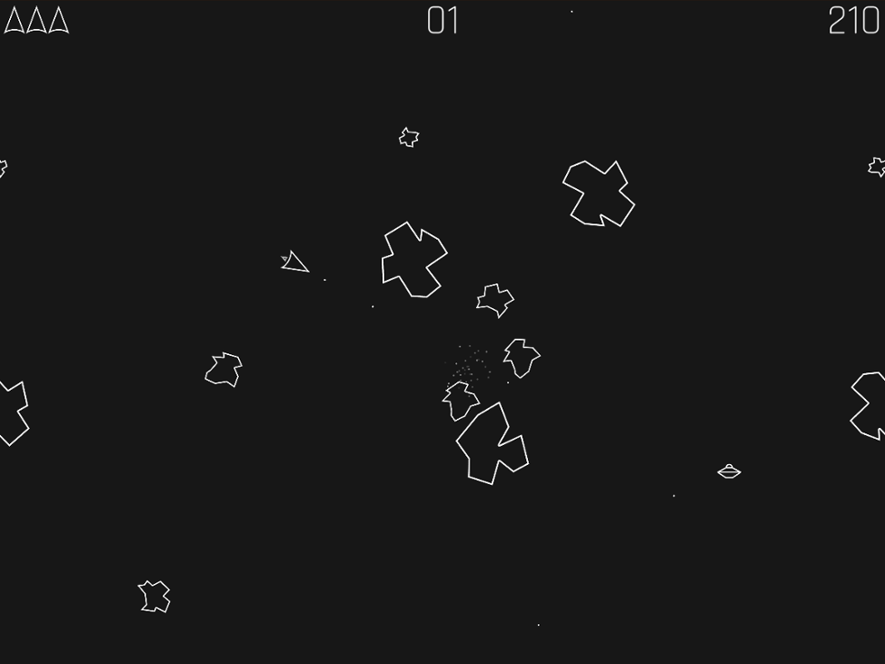 Games like ASTEROIDS REVISITED