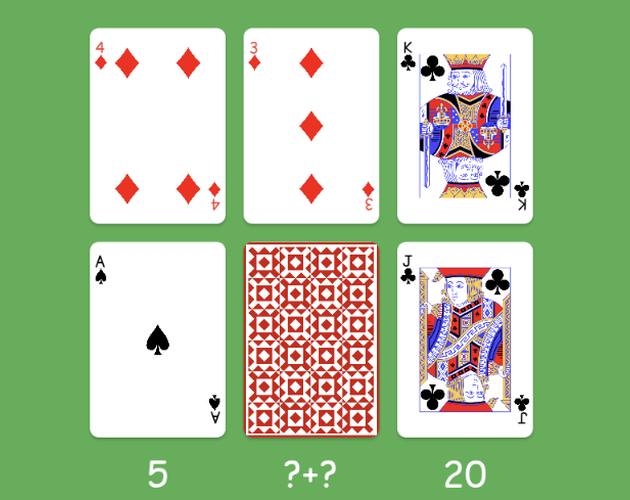 Games like Cards Golf