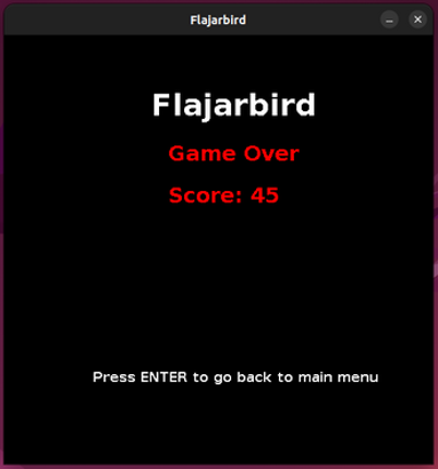 Flajarbird screenshot