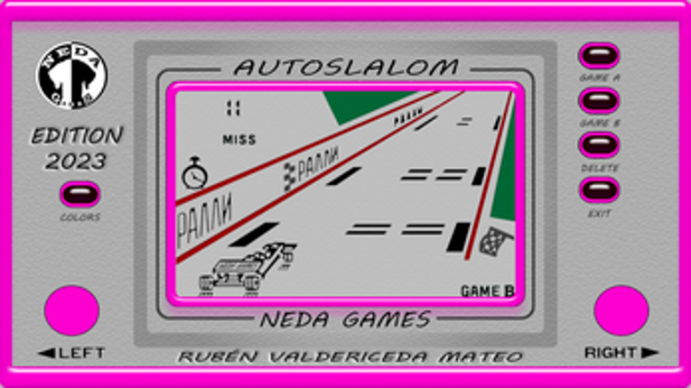 Autoslalom screenshot